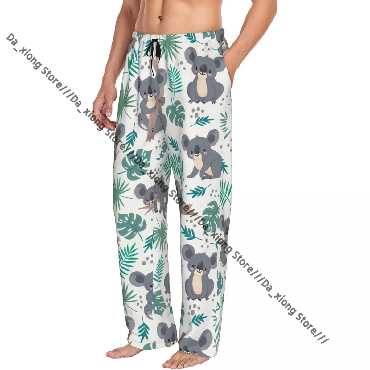 Mens Casual Pajama Long Pant Loose Elastic Waistband Koalas Australian Bears Tropical Leaves Cozy Sleepwear Home Lounge Pants
Mens Casual Pajama Long Pant Loose Elastic Waistband Koalas Australian Bears Tropical Leaves Cozy Sleepwear Home Lounge Pants