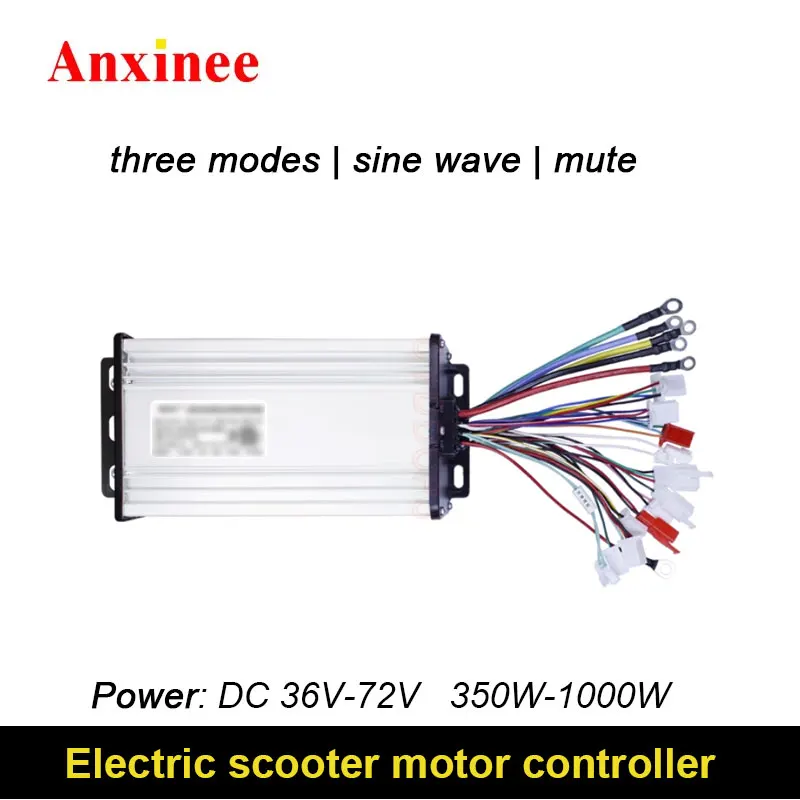 36V 48V 60V 72V 350W 1000W E-Bike Controller Electric Scooter Brushless Controller for Hub Motor/BLDC Motor Sine Wave Three-mode
36V 48V 60V 72V 350W 1000W E-Bike Controller Electric Scooter Brushless Controller for Hub Motor/BLDC Motor Sine Wave Three-mode