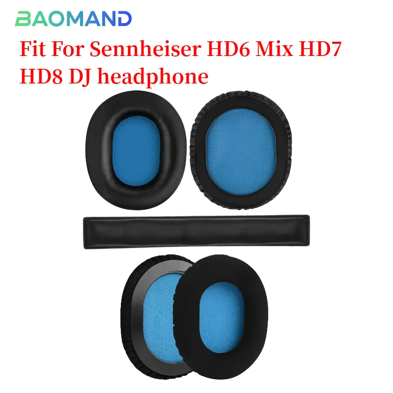 Replacement Earpads for Sennheiser HD6 Mix HD7 HD8 DJ Earmuffs Ultra-soft Sponge Cushion Cover Repair Parts Headphone
Replacement Earpads for Sennheiser HD6 Mix HD7 HD8 DJ Earmuffs Ultra-soft Sponge Cushion Cover Repair Parts Headphone