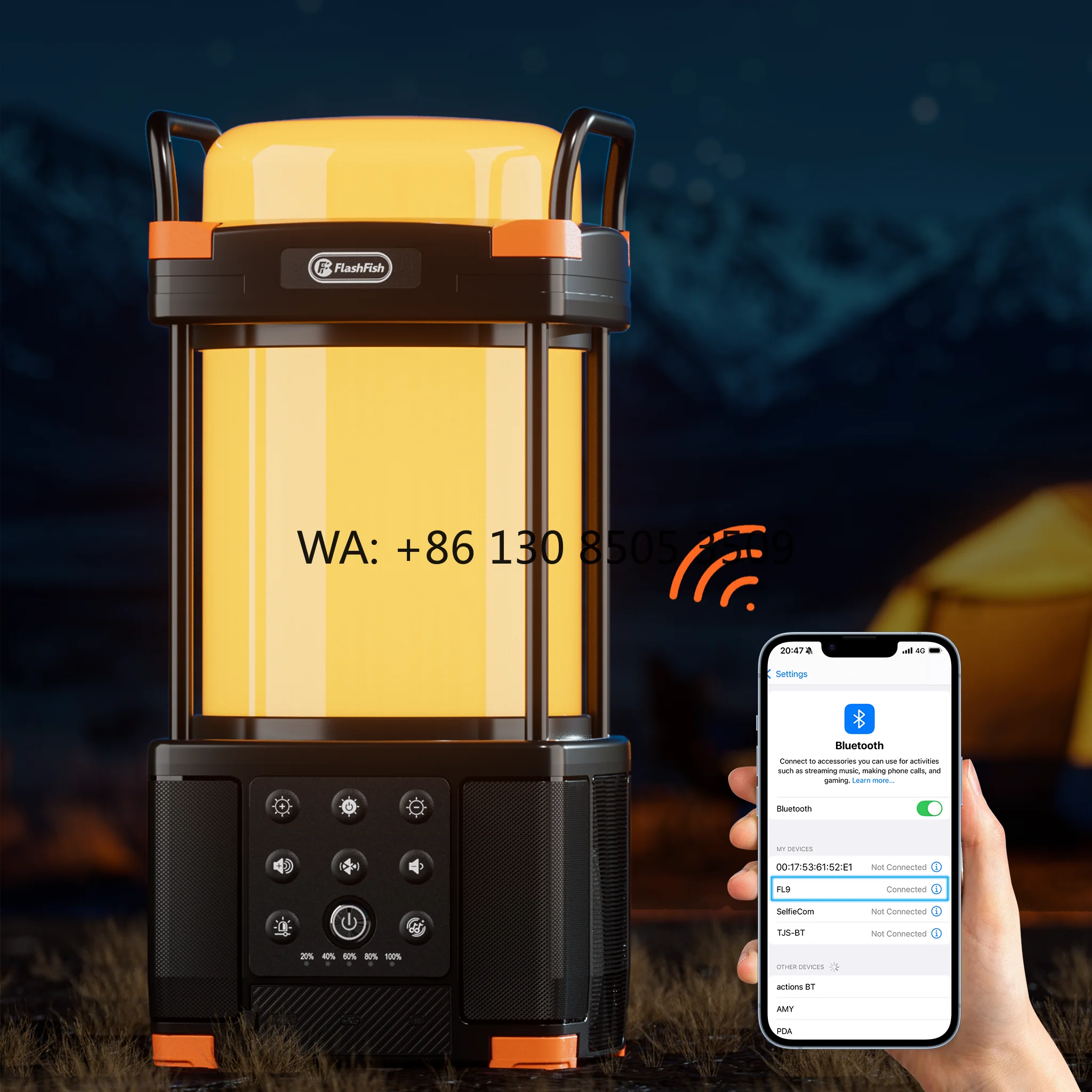 Portable Solar Panel Generator Battery Powered Powerstation With Brightest Good Outdoor Camping Lantern Tent Lamp
Portable Solar Panel Generator Battery Powered Powerstation With Brightest Good Outdoor Camping Lantern Tent Lamp