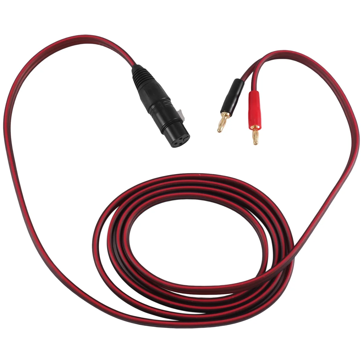 SVFE-gXLR to Banana Speaker Cable,XLR 3 Pin Female to Dual Banana Plugs Audio Cable, Gold-Plated 4mm Plug to XLR3 Pro
SVFE-gXLR to Banana Speaker Cable,XLR 3 Pin Female to Dual Banana Plugs Audio Cable, Gold-Plated 4mm Plug to XLR3 Pro