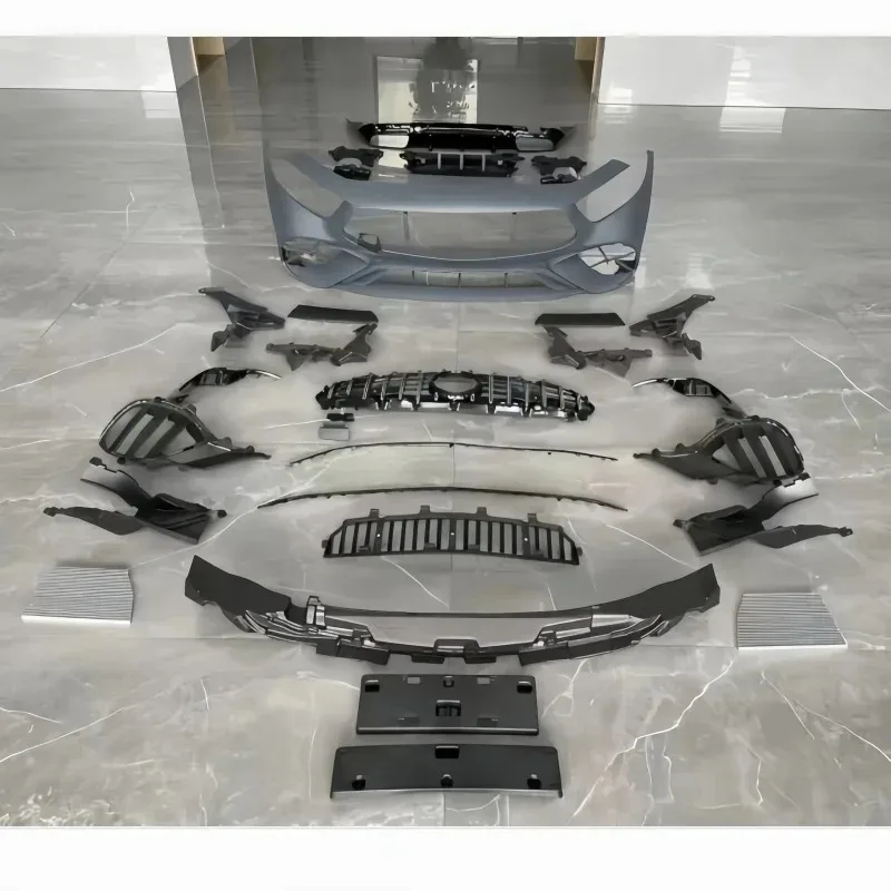 Suitable for 18-23 Model Year CLS260 CLS300 Modifying the Front Bumper Grille Rear Bumper and Rear Lip of GT63
Suitable for 18-23 Model Year CLS260 CLS300 Modifying the Front Bumper Grille Rear Bumper and Rear Lip of GT63