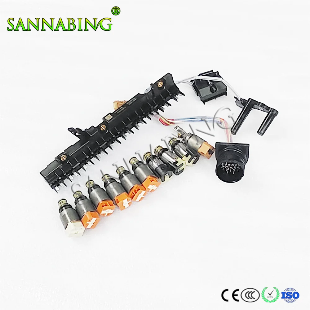 9HP48 ZF9HP48 Gearbox solenoid valve with wiring harness kit for LandRover Range CRV MDX
9HP48 ZF9HP48 Gearbox solenoid valve with wiring harness kit for LandRover Range CRV MDX