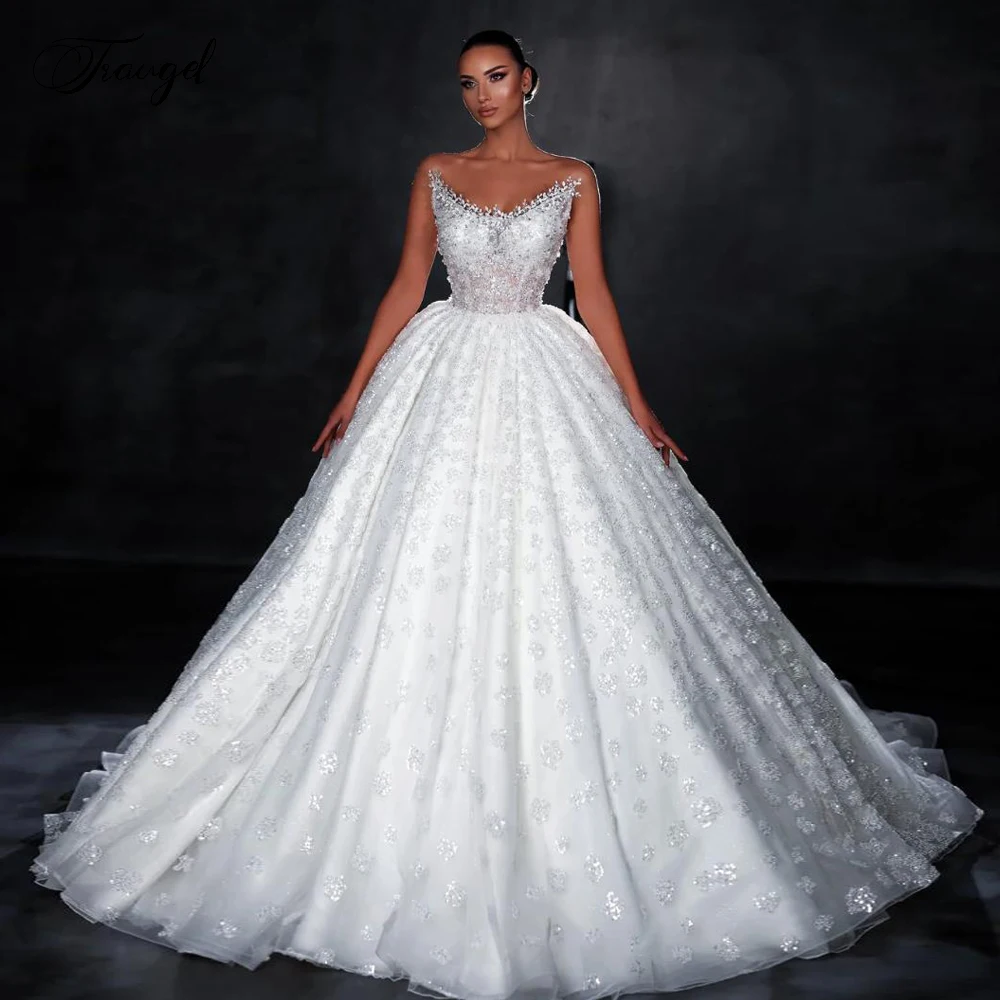 Customized A-Line Elegant Royal Wedding Dresses Strapless Vestido De Novia Lace Embroidery Princess Luxury Robe De Mariee
Customized A-Line Elegant Royal Wedding Dresses Strapless Vestido De Novia Lace Embroidery Princess Luxury Robe De Mariee