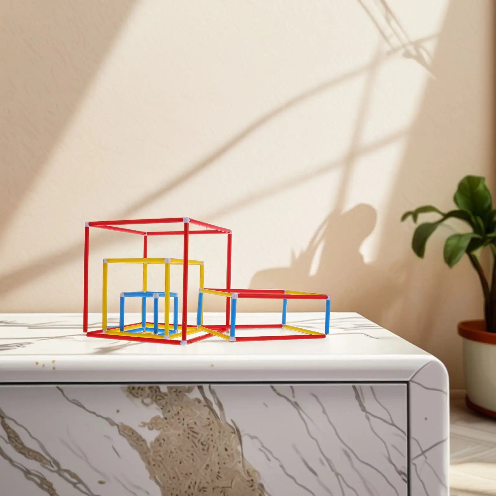 1Set Interlocking Geometry Stem Construction Pipes Connectors Frame Educational Enhancement Building Set for Kids
1Set Interlocking Geometry Stem Construction Pipes Connectors Frame Educational Enhancement Building Set for Kids