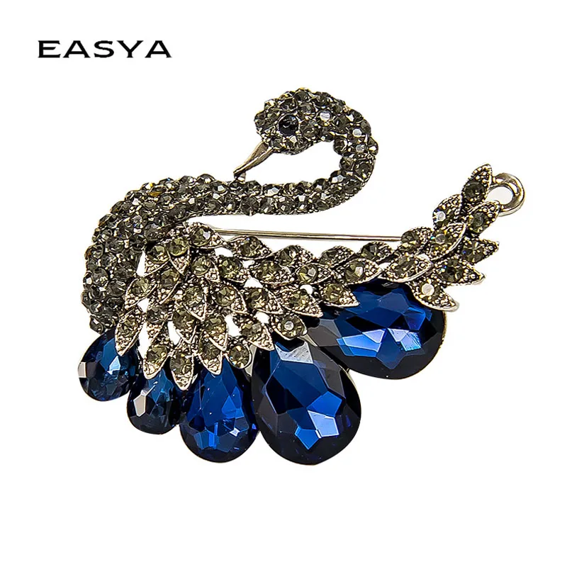 Swan Brooch Crystal and Clear Rhinestones Swan Brooch Pins For Women or Girls Fancy Delicate Brooch
Swan Brooch Crystal and Clear Rhinestones Swan Brooch Pins For Women or Girls Fancy Delicate Brooch