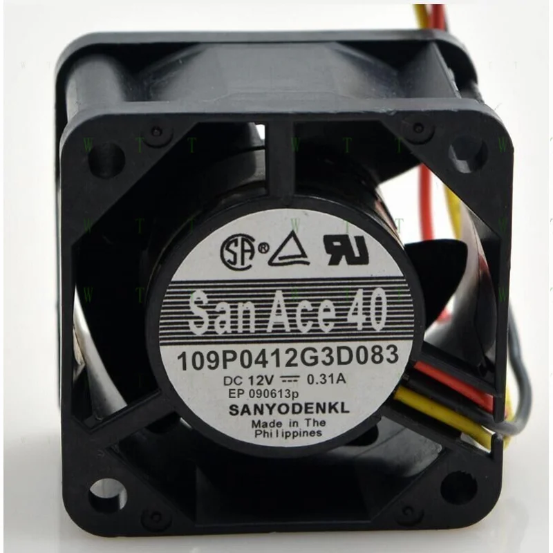 H 1 шт. для вентилятора SANYO 109P0412G3D083 DC 12 В 0,31 А 4028 4 см 3-контактный охлаждающий вентилятор
H 1 шт. для вентилятора SANYO 109P0412G3D083 DC 12 В 0,31 А 4028 4 см 3-контактный охлаждающий вентилятор