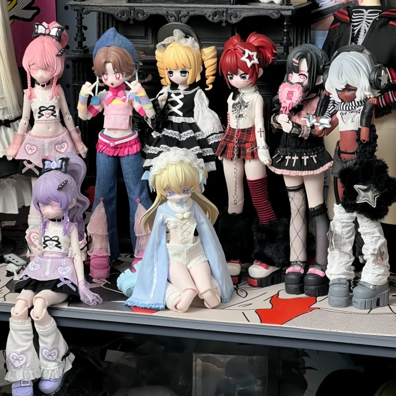 Original Candy Galaxy Bjd Blind Box 1/6 Weird Cute Girl Series Dolls Movable Joints Anime Figure Desktop Decoration Toys Gifts
Original Candy Galaxy Bjd Blind Box 1/6 Weird Cute Girl Series Dolls Movable Joints Anime Figure Desktop Decoration Toys Gifts