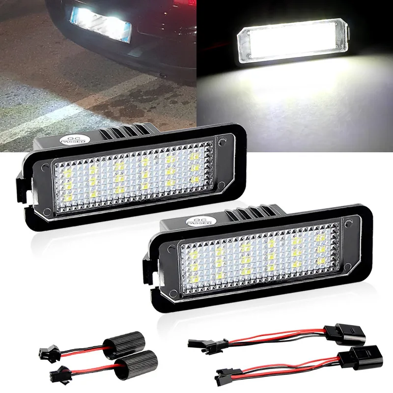 2PCS Car Rear LED License Number Plate Light Lamp CANbus For VW Passat B6 CC Eos Golf 4 5 6 7 MK7 Polo Superb Seat Leon Altea
2PCS Car Rear LED License Number Plate Light Lamp CANbus For VW Passat B6 CC Eos Golf 4 5 6 7 MK7 Polo Superb Seat Leon Altea