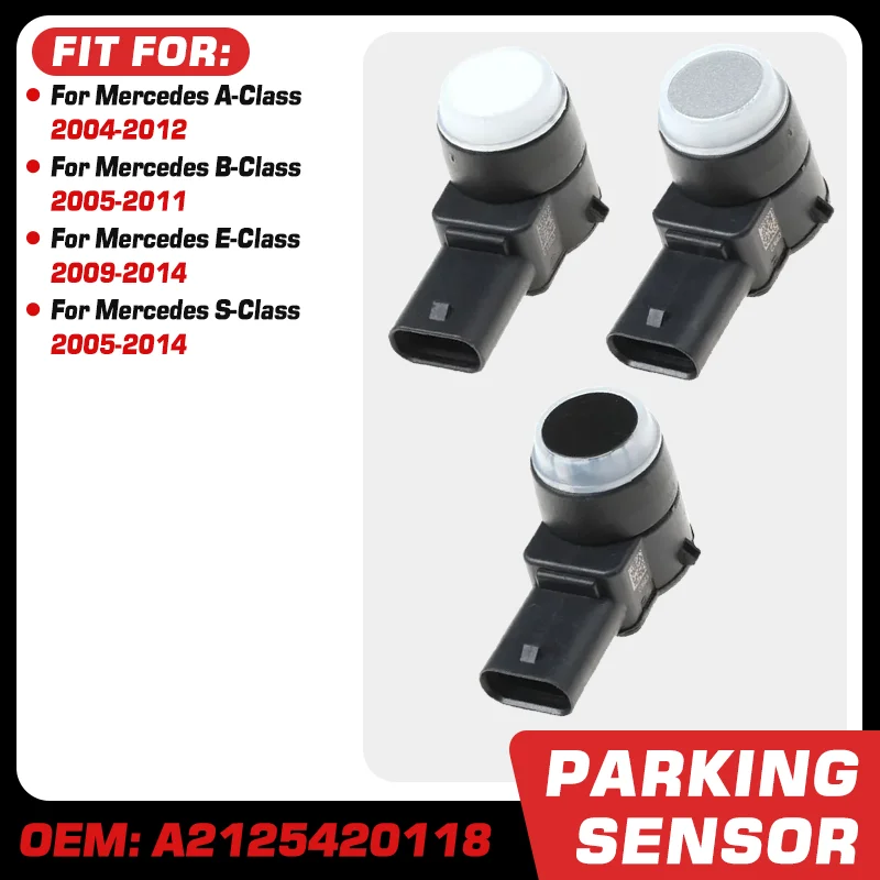 Car PDC Parking Assist Sensor For Mercedes-Benz A-Class W169 B-Class W245 E-Class W212 S212 S-Class W221 2005-2014 A2125420118
Car PDC Parking Assist Sensor For Mercedes-Benz A-Class W169 B-Class W245 E-Class W212 S212 S-Class W221 2005-2014 A2125420118