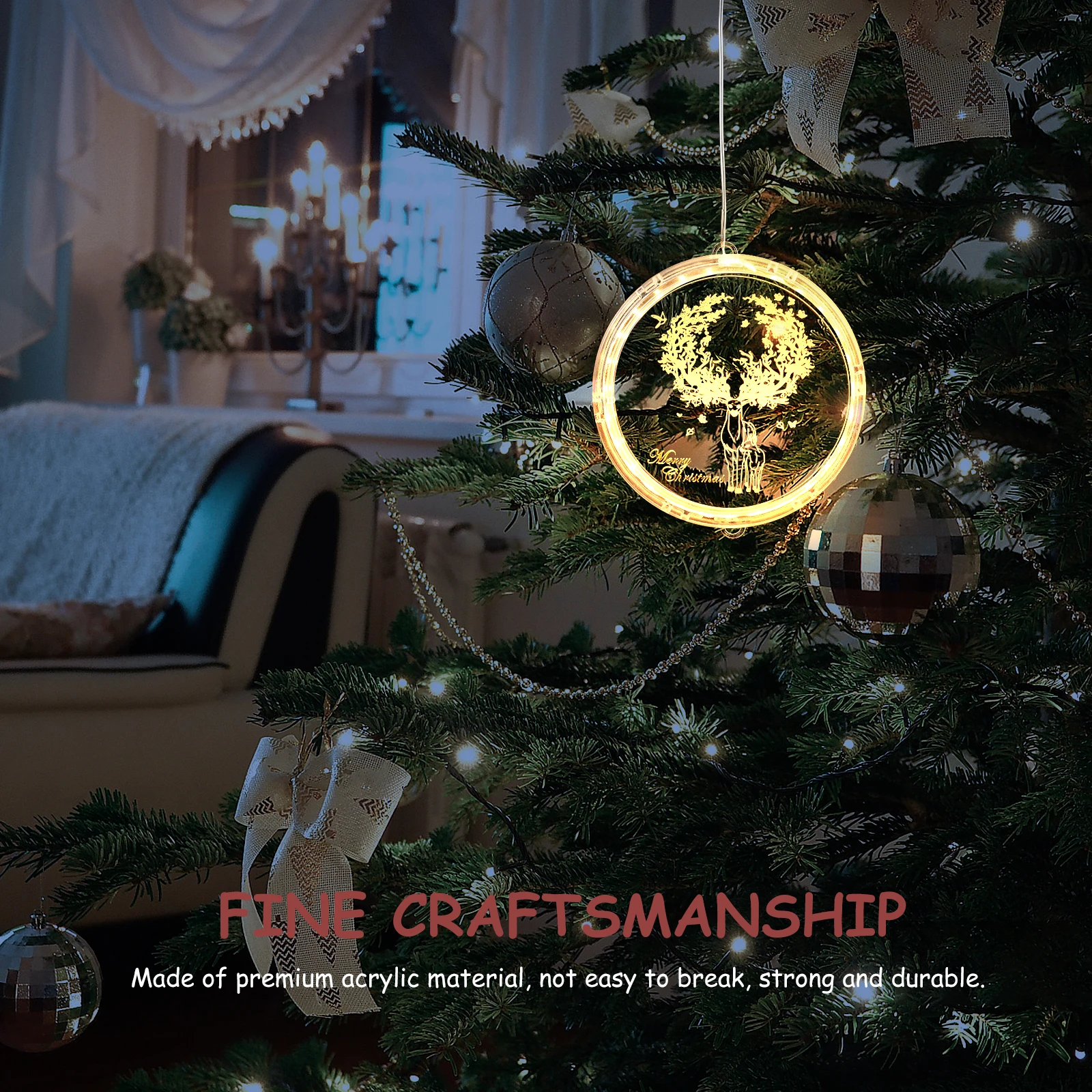 Elk LED Small Color Light Christmas Decoration Decorative Window Lights Decorations ing Indoor Elder
Elk LED Small Color Light Christmas Decoration Decorative Window Lights Decorations ing Indoor Elder
