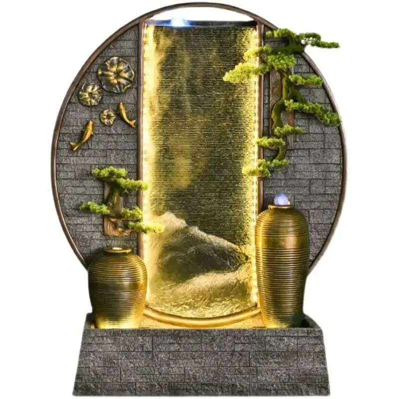 Lucky Rockery Вода Настенный экран Украшение гостиной Открытие Подарок Балкон Сад Офис Пейзаж Украшение Фонтан
Lucky Rockery Вода Настенный экран Украшение гостиной Открытие Подарок Балкон Сад Офис Пейзаж Украшение Фонтан