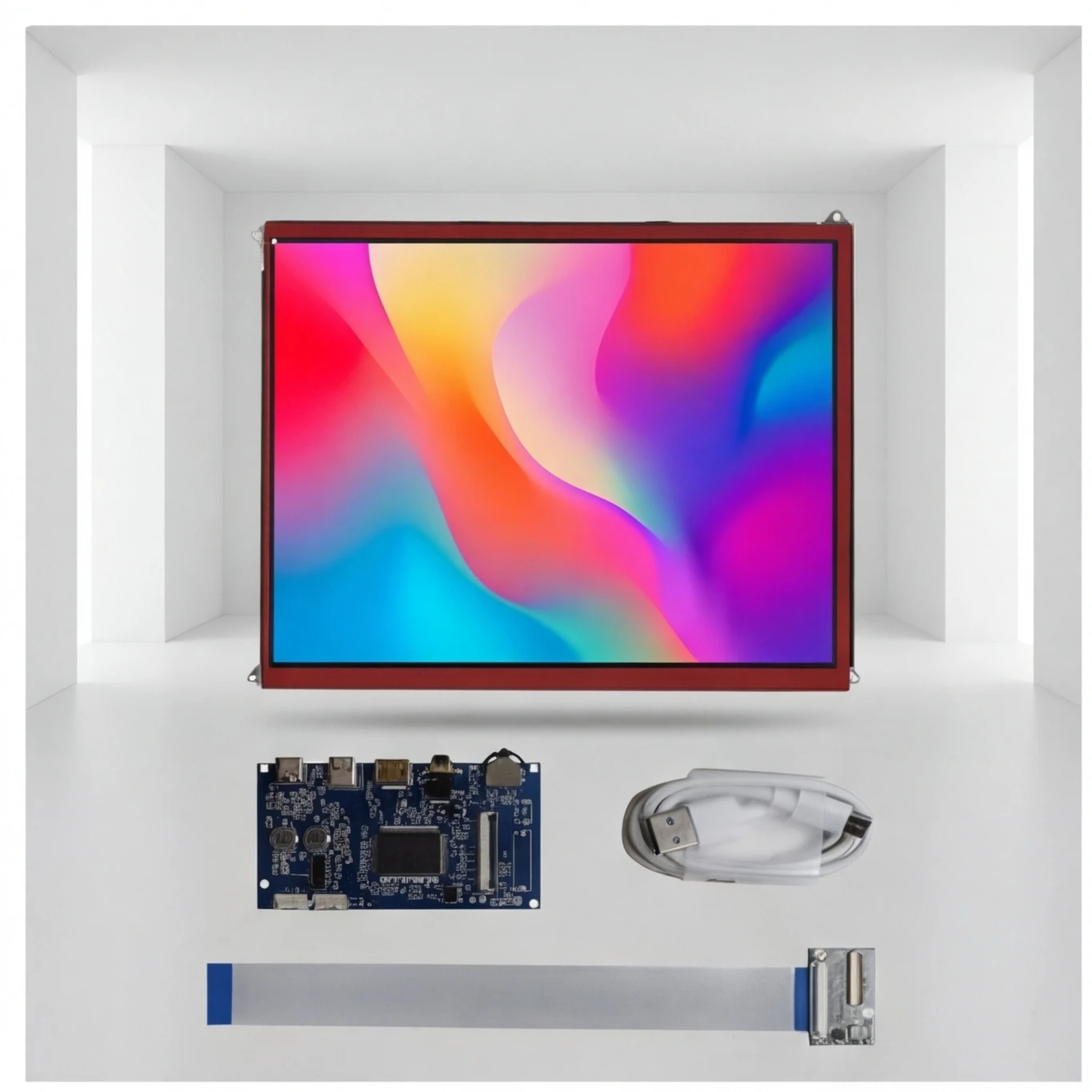 Портативный компьютерный комплект для iPad 3/4 с 9,7-дюймовым IPS LCD-экраном, дисплеем и платой управления устройствами, совместимый с mini HDMI, для Raspberry Pi PC
Портативный компьютерный комплект для iPad 3/4 с 9,7-дюймовым IPS LCD-экраном, дисплеем и платой управления устройствами, совместимый с mini HDMI, для Raspberry Pi PC