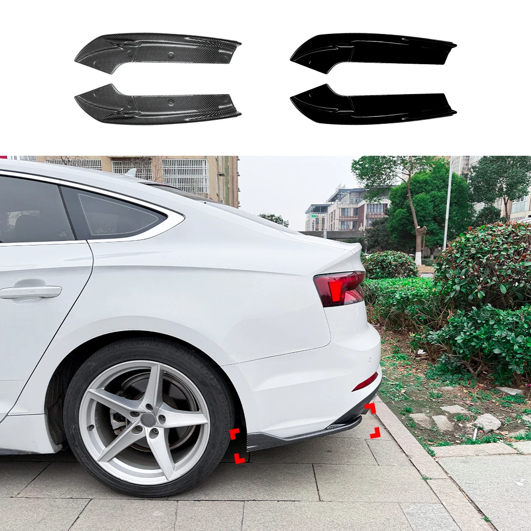 For Audi A5 F5 Sline 2017 2018 2019 2020 Car Rear Bumper Diffuser Side Splitters Glossy black/Carbon Fiber look
For Audi A5 F5 Sline 2017 2018 2019 2020 Car Rear Bumper Diffuser Side Splitters Glossy black/Carbon Fiber look