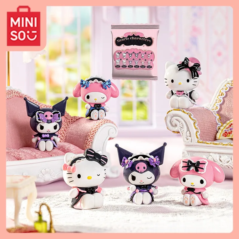 MINISO Sanrio Hello Kitty My Melody Kuromi Kawaii аниме мультфильм Mengqu глухая коробка аксессуар для девочек студенческий подарок студенческая сладость
MINISO Sanrio Hello Kitty My Melody Kuromi Kawaii аниме мультфильм Mengqu глухая коробка аксессуар для девочек студенческий подарок студенческая сладость