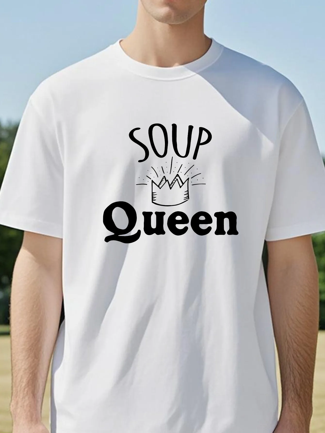 Soup Queen Graphic T Shirt Funny vintage Unisex Top For Everyday Wear tshirt fashion streetwear Loose Breathable Clothing tee
Soup Queen Graphic T Shirt Funny vintage Unisex Top For Everyday Wear tshirt fashion streetwear Loose Breathable Clothing tee