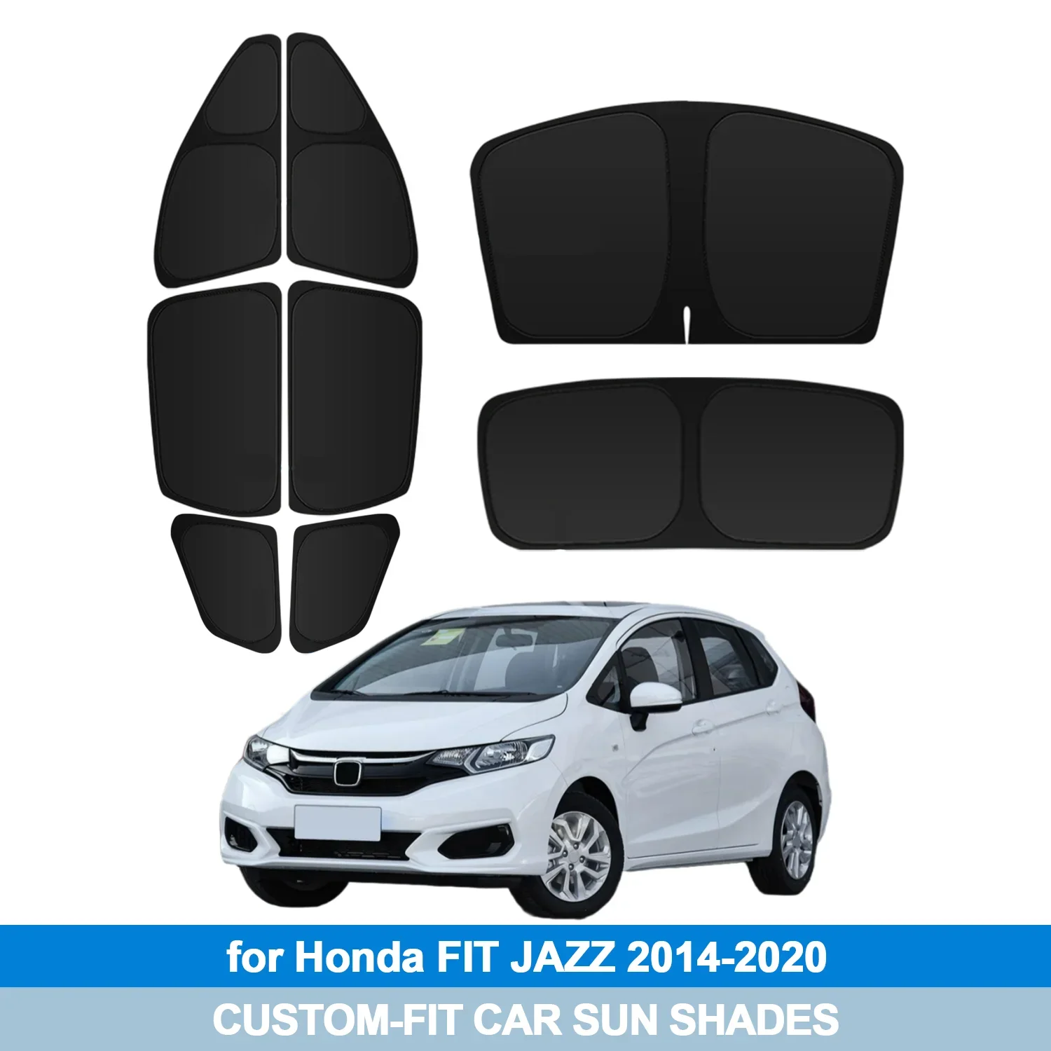 For Honda FIT JAZZ 2014-2020 Windshield Sun Shade Side Window Shades Cover Sun Visor Shield Privacy Protection
For Honda FIT JAZZ 2014-2020 Windshield Sun Shade Side Window Shades Cover Sun Visor Shield Privacy Protection