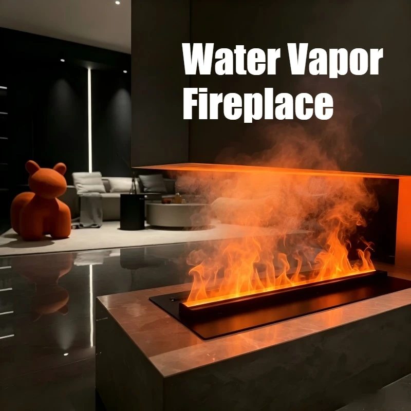 3D Realistic Water Vapor Fireplace Remote Control Electric Steam Fireplace Space-Saving Design Fits Any Corner firebox emission
3D Realistic Water Vapor Fireplace Remote Control Electric Steam Fireplace Space-Saving Design Fits Any Corner firebox emission