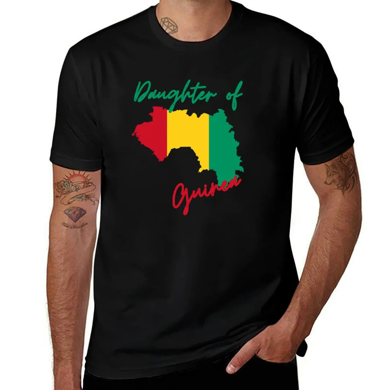 Daughter of Guinea Map Flag T-Shirt t shirt man designer anime t shirts oversize t shirts for man pack white T-shirt
Daughter of Guinea Map Flag T-Shirt t shirt man designer anime t shirts oversize t shirts for man pack white T-shirt