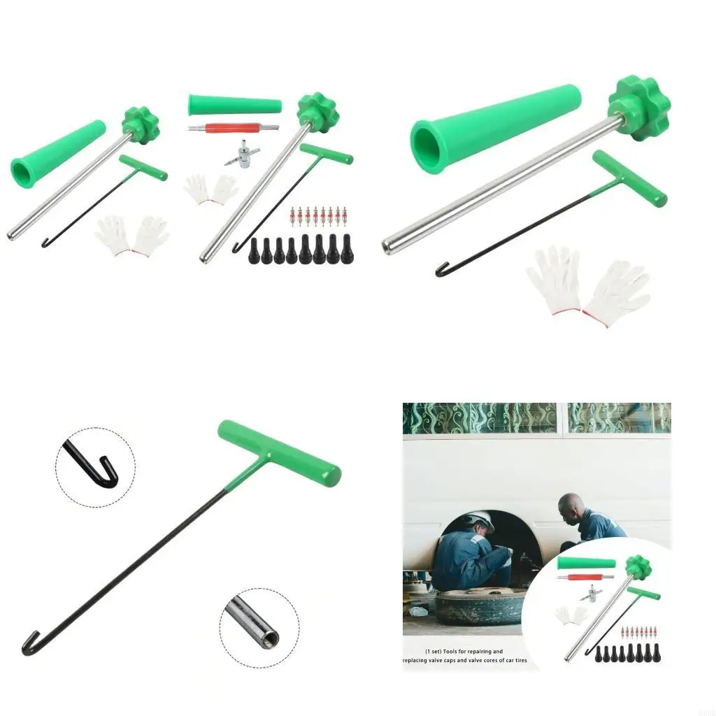 6XDF Multipurpose Vehicle Tire Valves Maintenance Tool Valves Stem Puller Installer Tool for Tire Maintenance
6XDF Multipurpose Vehicle Tire Valves Maintenance Tool Valves Stem Puller Installer Tool for Tire Maintenance