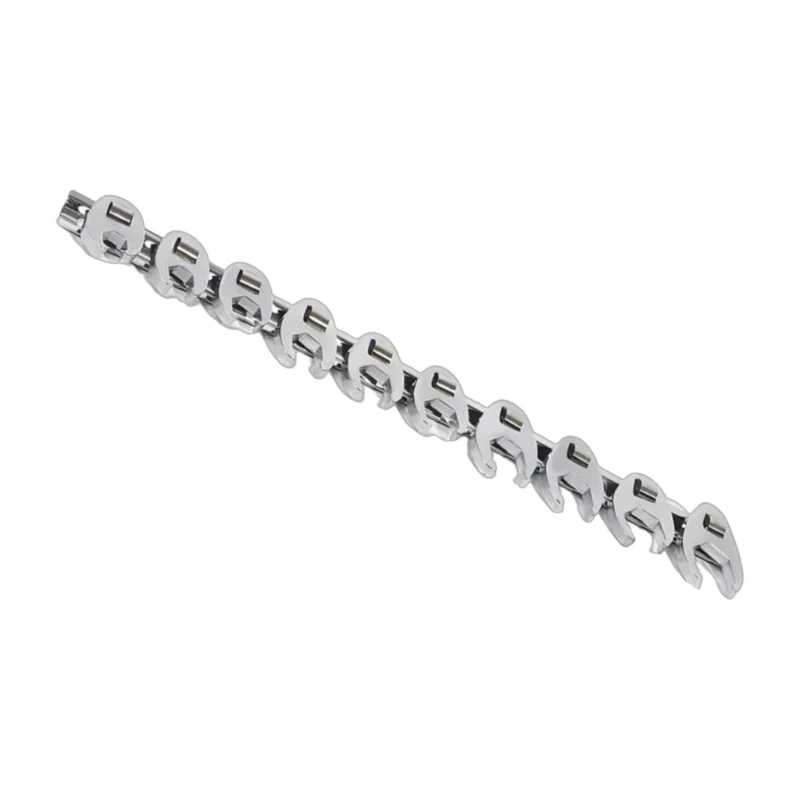 3/8" Crowfoot Wrench Set 10-22mm 3/8" Adjustable Spanner Wrench Set for Mechanical Work Access Fasteners Accessories
3/8" Crowfoot Wrench Set 10-22mm 3/8" Adjustable Spanner Wrench Set for Mechanical Work Access Fasteners Accessories