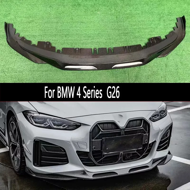 Для BMW 4 серии G26 425 440li автомобильный передний бампер из углеродного волокна, переключатель, спойлер, диффузор, передняя губа, подбородок, комплект кузова с четырьмя дверями
Для BMW 4 серии G26 425 440li автомобильный передний бампер из углеродного волокна, переключатель, спойлер, диффузор, передняя губа, подбородок, комплект кузова с четырьмя дверями