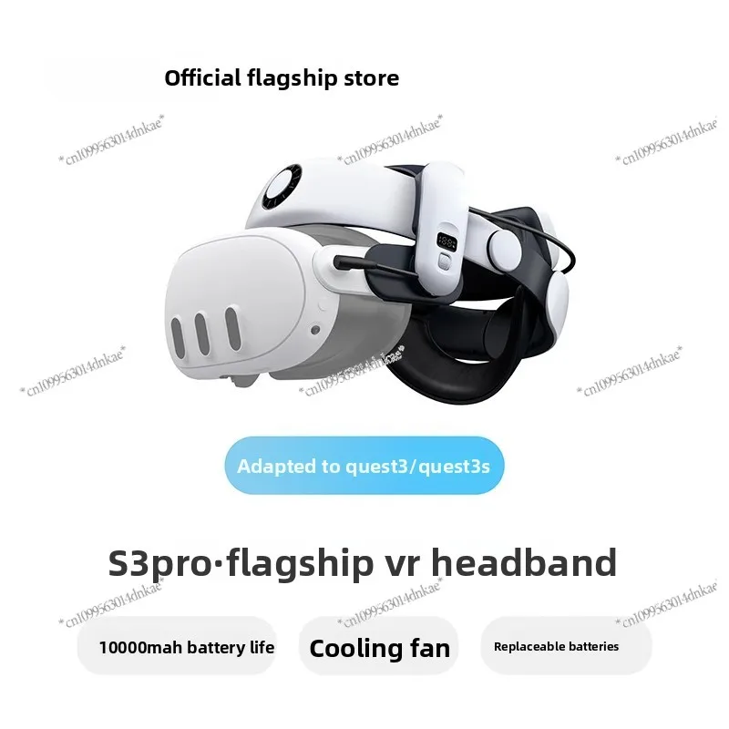 S3PRO Headband Is Suitable for Oculus Quest3 and Quest3s Headwear Accessories. Magnetic Battery Lasts for A Long Time, and It Is
S3PRO Headband Is Suitable for Oculus Quest3 and Quest3s Headwear Accessories. Magnetic Battery Lasts for A Long Time, and It Is