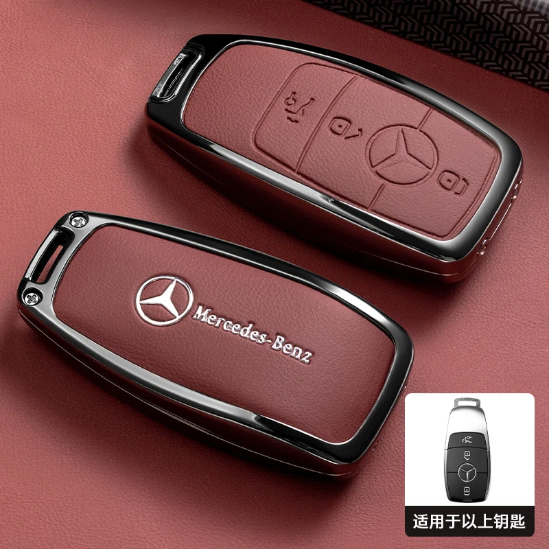Leather Car Remote Key Case Cover Protector Shell For Mercedes Benz A C E S G GLS CLA Class W213 W203 W211 W205 W177X167 W204
Leather Car Remote Key Case Cover Protector Shell For Mercedes Benz A C E S G GLS CLA Class W213 W203 W211 W205 W177X167 W204