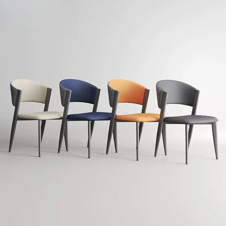 Italian light luxury dining chair modern simple stool home chair cafe hotel senior designer back chair 
Italian light luxury dining chair modern simple stool home chair cafe hotel senior designer back chair