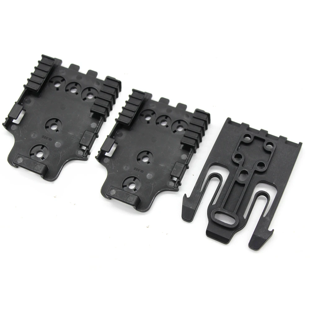 New Quick Locking System Kit with QLS 19 and QLS 22 Polymer Gun Holster System Kit Tactical QLS Kit with Matching Screws
New Quick Locking System Kit with QLS 19 and QLS 22 Polymer Gun Holster System Kit Tactical QLS Kit with Matching Screws