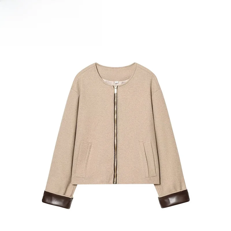 Simple Faionable Women's Jaet Outerwear ZR Autumn New Sle 30220 Polyester Fiber Versatile Quali Windproof
Simple Faionable Women's Jaet Outerwear ZR Autumn New Sle 30220 Polyester Fiber Versatile Quali Windproof