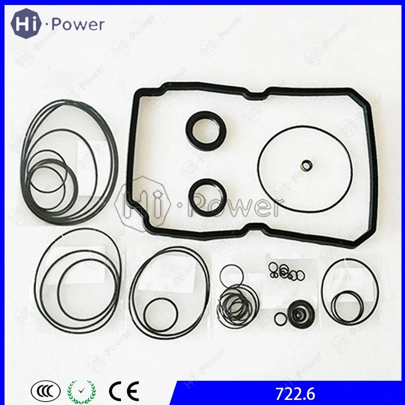 722.6 Transmission Seal Overhaul Kit For MERCEDES Gearbox Oil Seal Gasket Rebuild Repair Kit
722.6 Transmission Seal Overhaul Kit For MERCEDES Gearbox Oil Seal Gasket Rebuild Repair Kit