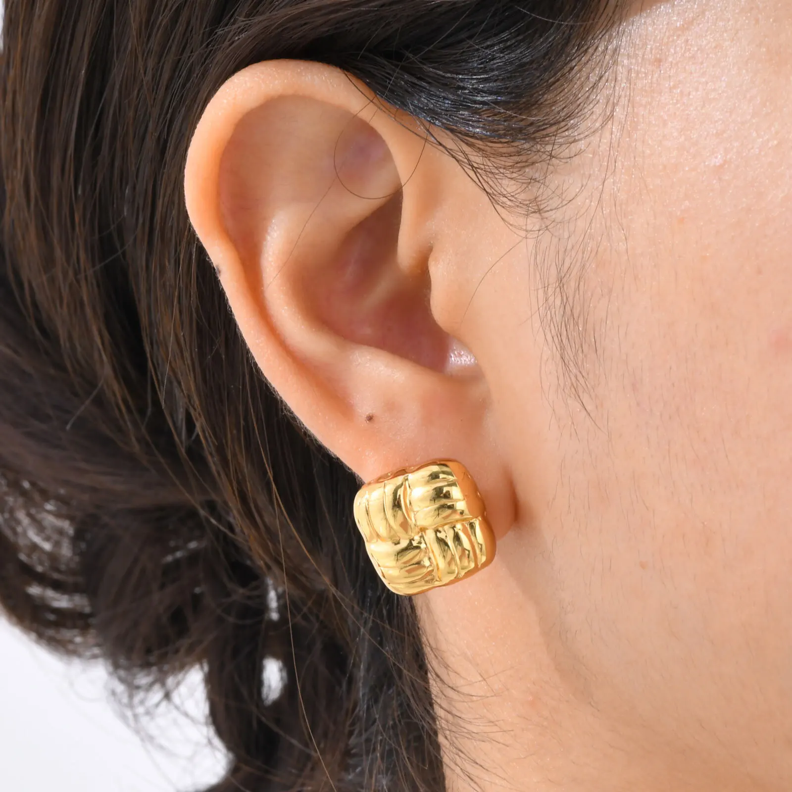 2 pcs Gold Color Square Earrings Vintage Earrings for Women Big Square Earrings Statement Geometric Stud Jewelry Stainless Steel
2 pcs Gold Color Square Earrings Vintage Earrings for Women Big Square Earrings Statement Geometric Stud Jewelry Stainless Steel