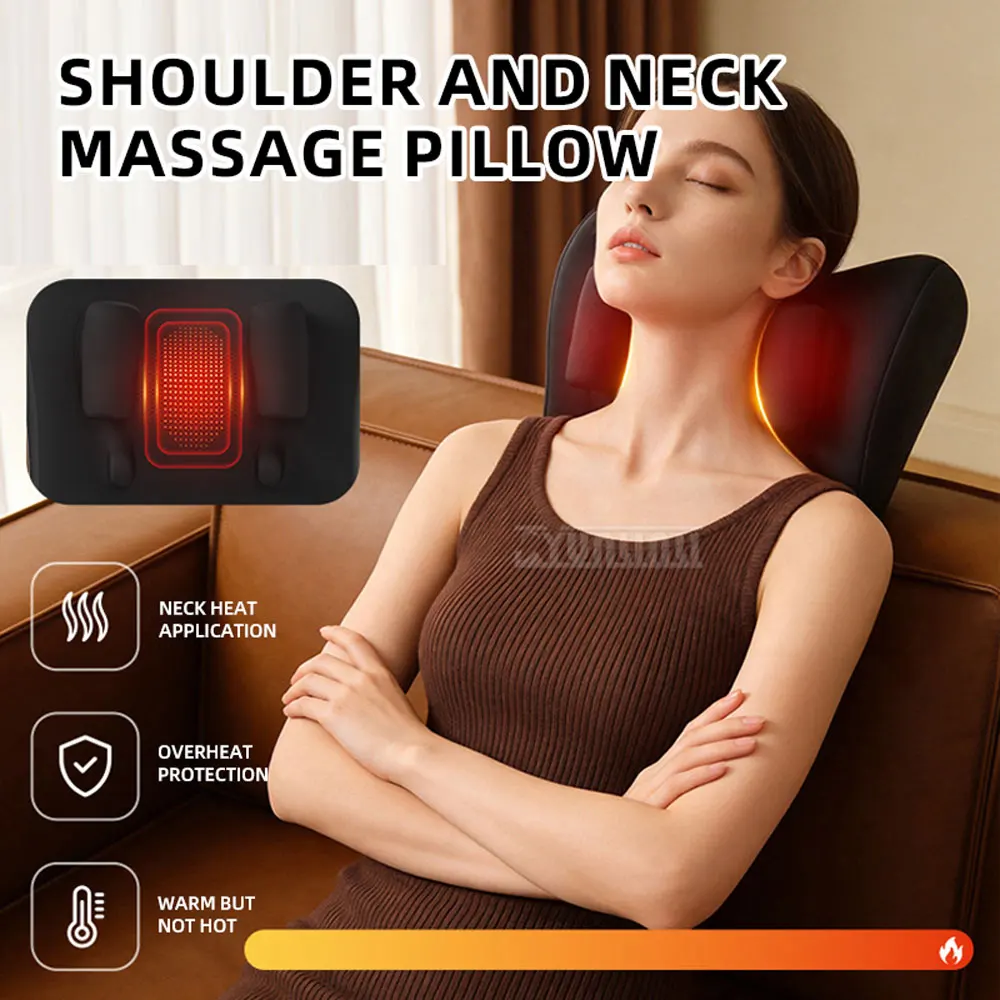 Cervical Spine Massager Fully Automatic Kneading Hot Compress Waist Shoulder Neck Waist Back Multi-Function Pillow Massager
Cervical Spine Massager Fully Automatic Kneading Hot Compress Waist Shoulder Neck Waist Back Multi-Function Pillow Massager