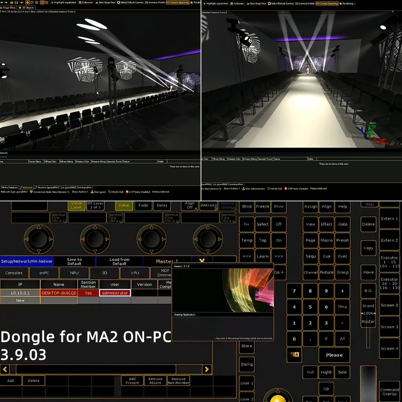 MA2 3.9.03 OnPC Software USB Dongle Lighting DMX Stage 256 Universe Output Artnet
MA2 3.9.03 OnPC Software USB Dongle Lighting DMX Stage 256 Universe Output Artnet