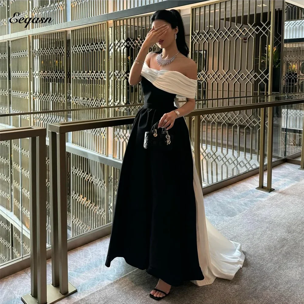 Customized Evening Dress Prom Dresses 2025 Women Off Shoulder Satin A Line Special Occasion Dresses Long Saudi Grace Robe
Customized Evening Dress Prom Dresses 2025 Women Off Shoulder Satin A Line Special Occasion Dresses Long Saudi Grace Robe