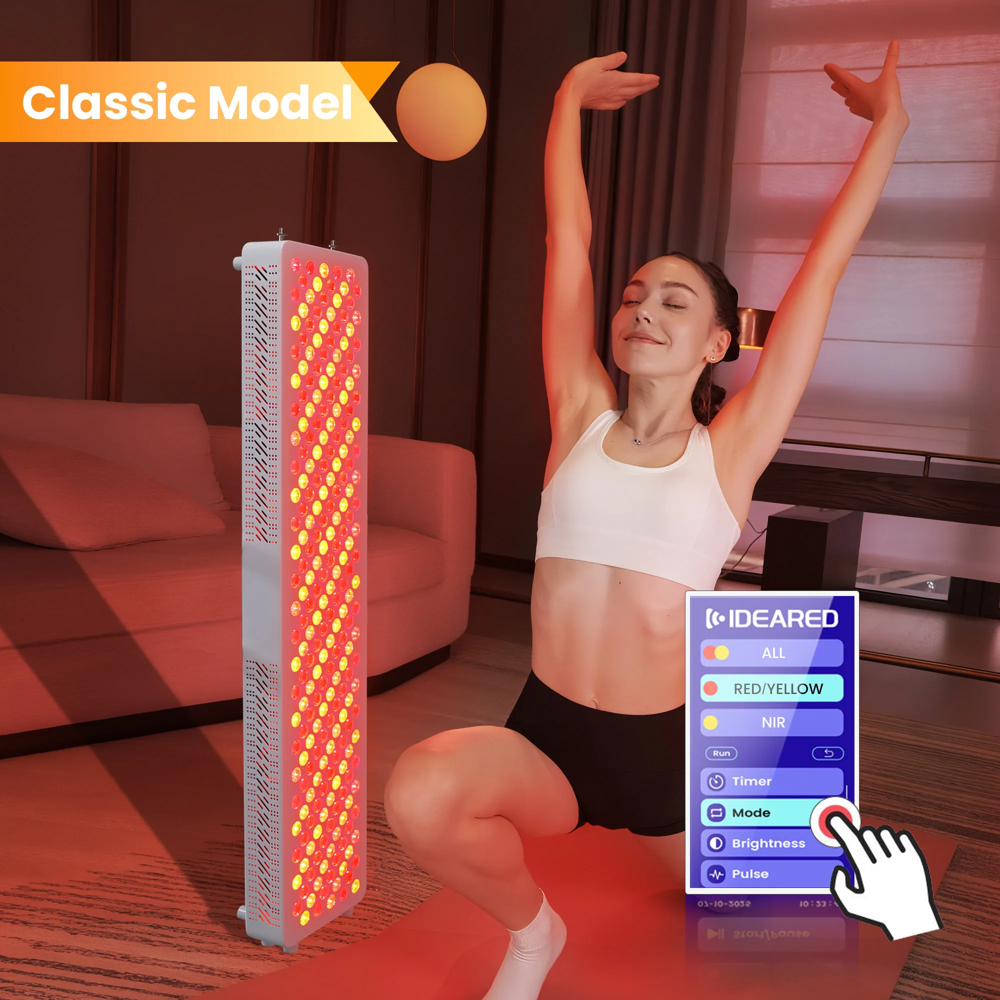 2026 IDEATHERAPY 7Waves LED Red Light Therapy Device Half Body Panel Infrared PDT Machine Beauty Personal Care Slimming Effect
2026 IDEATHERAPY 7Waves LED Red Light Therapy Device Half Body Panel Infrared PDT Machine Beauty Personal Care Slimming Effect