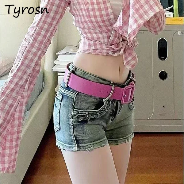 Denim Shorts Women American Vintage Summer Frayed Distressed Hot Girls Wrap Hip Low Waist Slim High Street Fashion Solid Chic
Denim Shorts Women American Vintage Summer Frayed Distressed Hot Girls Wrap Hip Low Waist Slim High Street Fashion Solid Chic