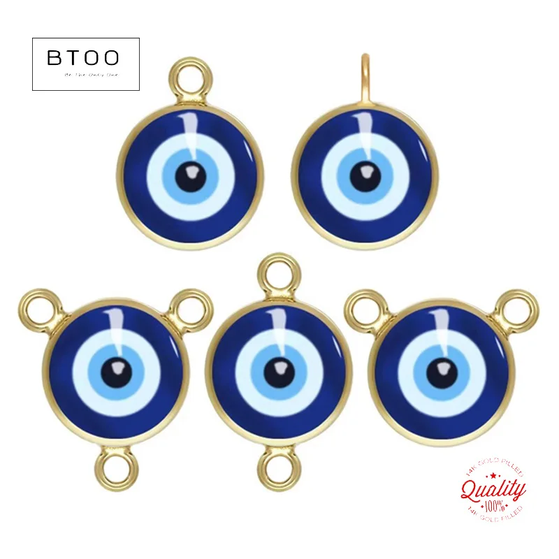 14 К позолоченный 6 мм подвеска с голубым глазом/разъем/V-разъем для ожерелья DIY ювелирные изделия гипоаллергенные ювелирные аксессуары
14 К позолоченный 6 мм подвеска с голубым глазом/разъем/V-разъем для ожерелья DIY ювелирные изделия гипоаллергенные ювелирные аксессуары
