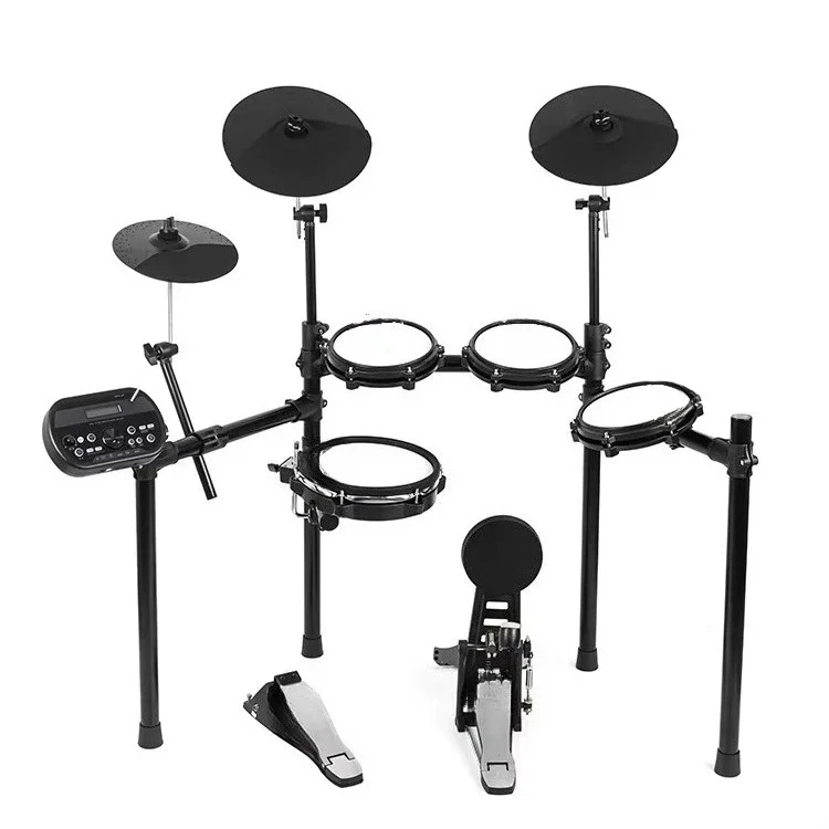 Electric Drum Set Made in China Good Quality Mesh Drum Musical Instrument Professional Drum Set
Electric Drum Set Made in China Good Quality Mesh Drum Musical Instrument Professional Drum Set