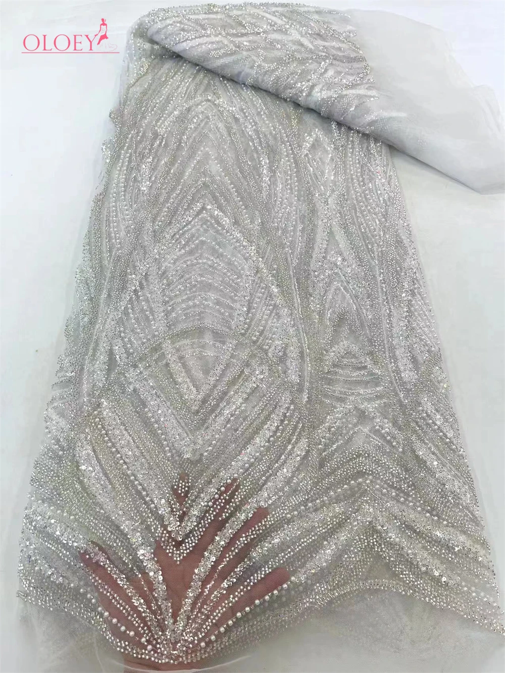 2024 Fashion French Embroidery Beaded Lace Fabric African Nigerian With Sequins Lace Fabric For Wedding Dress
2024 Fashion French Embroidery Beaded Lace Fabric African Nigerian With Sequins Lace Fabric For Wedding Dress
