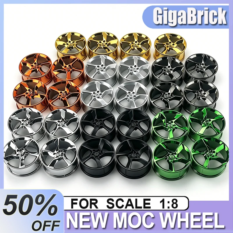 Custom Building Block Wheel Hub Spare Parts 73389/73398 Kit For LEGO 1:8 Supercar Series 42143 Model Accessories
Custom Building Block Wheel Hub Spare Parts 73389/73398 Kit For LEGO 1:8 Supercar Series 42143 Model Accessories