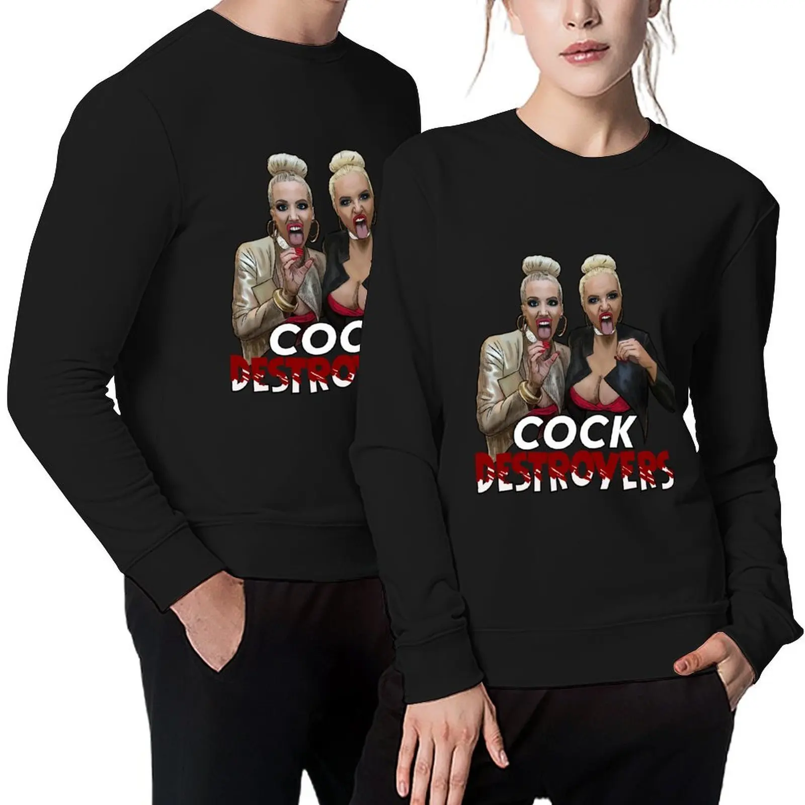 Cock destroyers are coming for ya! Pullover anime clothes korean style clothes men's sweat-shirt set new hoodies and sweatshirts
Cock destroyers are coming for ya! Pullover anime clothes korean style clothes men's sweat-shirt set new hoodies and sweatshirts