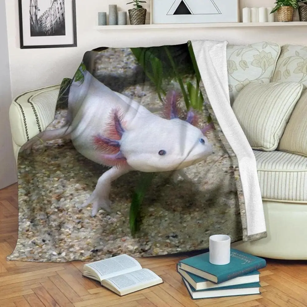 ZHXXFD Axolotl Throw Blanket,3D Printed Flannel Fleece Blanket Kids Boys Girls,Fluffy Soft Warm Thermal Thick Blanket Throw
ZHXXFD Axolotl Throw Blanket,3D Printed Flannel Fleece Blanket Kids Boys Girls,Fluffy Soft Warm Thermal Thick Blanket Throw