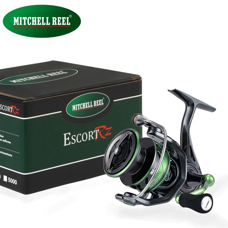 MITCHELL REEL New Arrivals Brand WR3X Series 9+1BB Bearing 5.2:1 28lbs Carbon Fiber Drag System Spinning Fishing Reel Pesca
MITCHELL REEL New Arrivals Brand WR3X Series 9+1BB Bearing 5.2:1 28lbs Carbon Fiber Drag System Spinning Fishing Reel Pesca