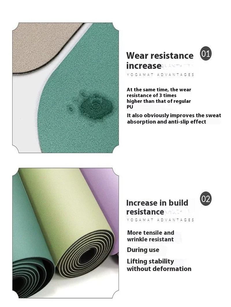 Нескользящие экологически чистые коврики для фитнеса из натурального каучука, нескользящие коврики для йоги, матовый коврик для йоги
Нескользящие экологически чистые коврики для фитнеса из натурального каучука, нескользящие коврики для йоги, матовый коврик для йоги