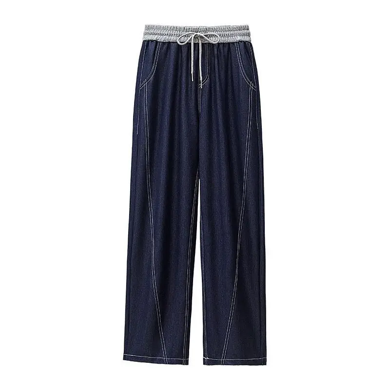 【shop Sales】Tensi Large Size Thin Denim Wide Leg Pants Summer New Waste Wind Loose Thin Casual Scimitar Pants Plus Size Trousers
【shop Sales】Tensi Large Size Thin Denim Wide Leg Pants Summer New Waste Wind Loose Thin Casual Scimitar Pants Plus Size Trousers