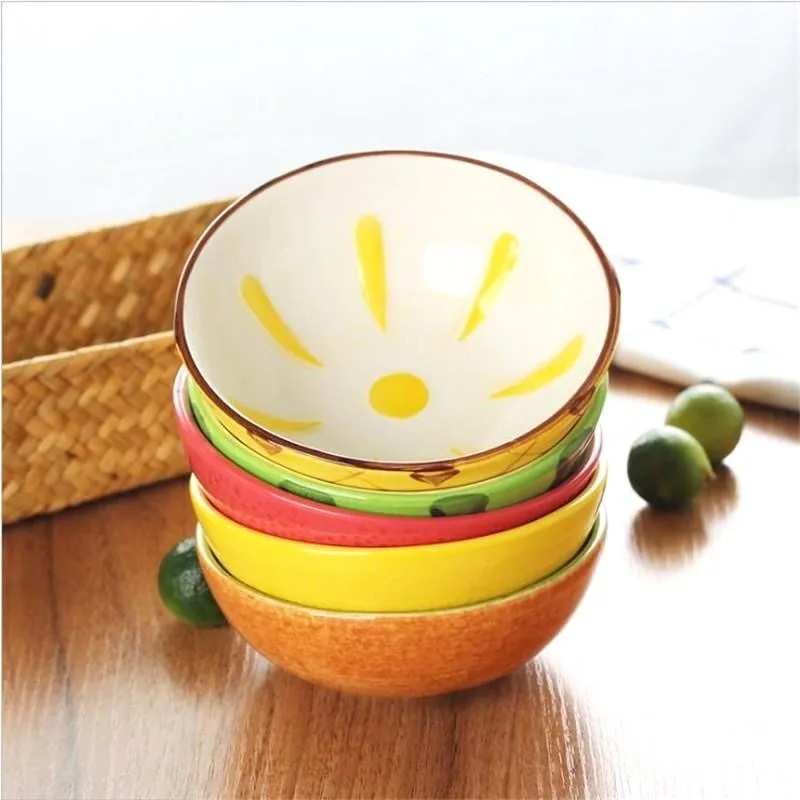 Watermelon bowl creative personality make mud material good-looking salad fruit tableware
Watermelon bowl creative personality make mud material good-looking salad fruit tableware