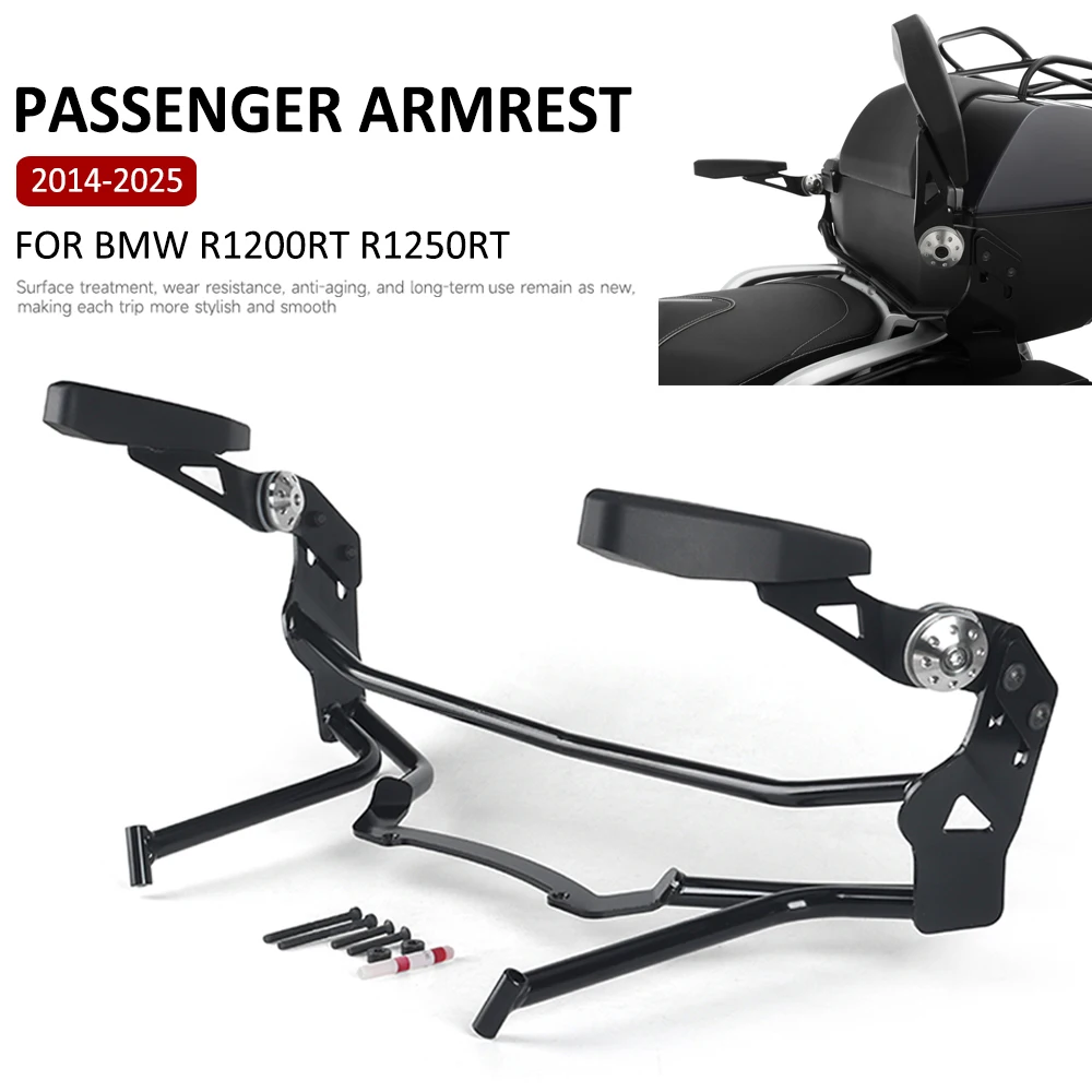 Motorcycle Black Adjustable Rear Passenger Armrests For BMW R1200RT R 1200 RT R 1250 RT R1250RT 2014-2025 2024 2023 2022
Motorcycle Black Adjustable Rear Passenger Armrests For BMW R1200RT R 1200 RT R 1250 RT R1250RT 2014-2025 2024 2023 2022