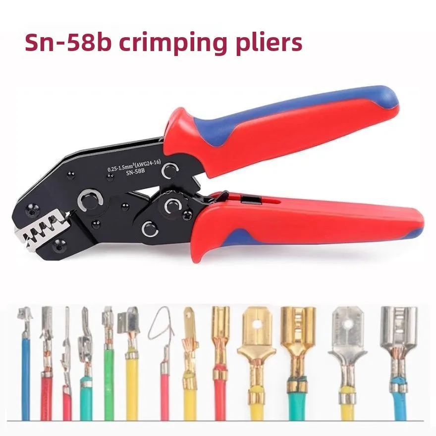 Plug Spring Automotive Wiring Harness Power Terminals Wire Crimping Pliers SN-28B and 48B Pliers Combined Two SN-58B
Plug Spring Automotive Wiring Harness Power Terminals Wire Crimping Pliers SN-28B and 48B Pliers Combined Two SN-58B